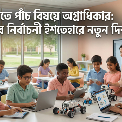 শিক্ষাখাতে পাঁচ বিষয়ে অগ্রাধিকার: বিএনপির নির্বাচনী ইশতেহারে নতুন দিশা