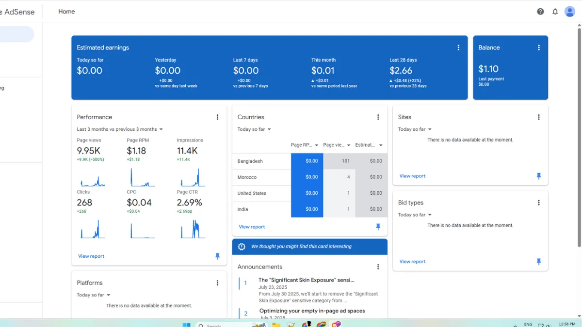 Website Sale (Wordpress)