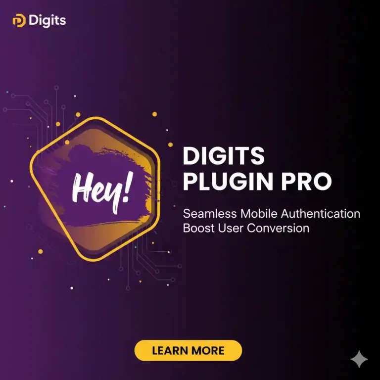 Digits Plugin Pro